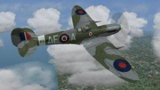 Screenshot 4 — CFS3 Spitfire F.IX, 402 Squadron RCAF