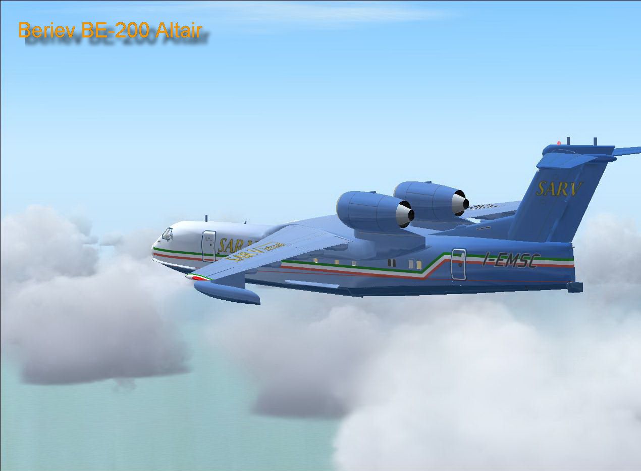 Beriev Be-200 Package for FSX and P3D - DOWNLOAD
