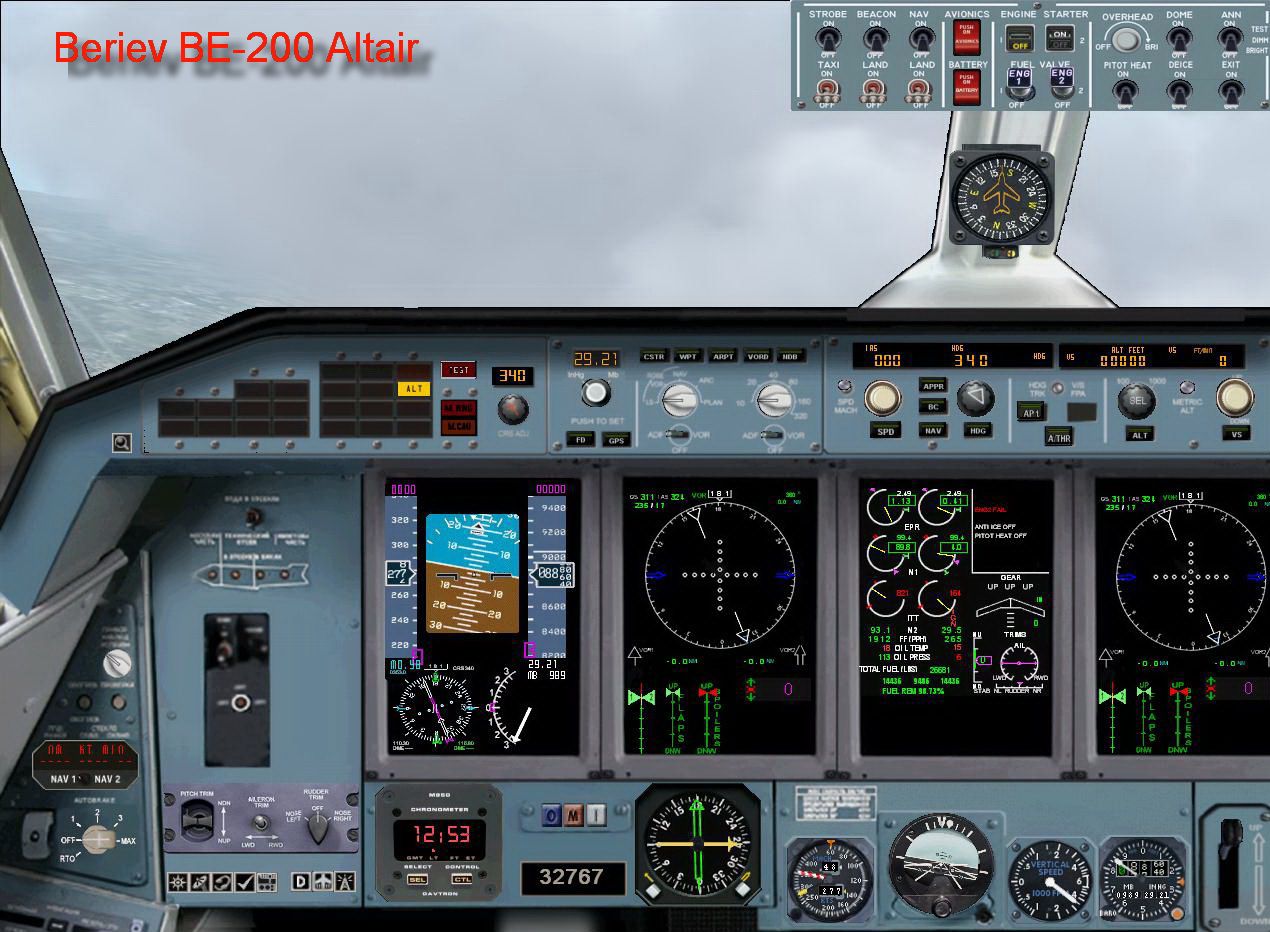 Beriev Be-200 Package for FSX and P3D - DOWNLOAD