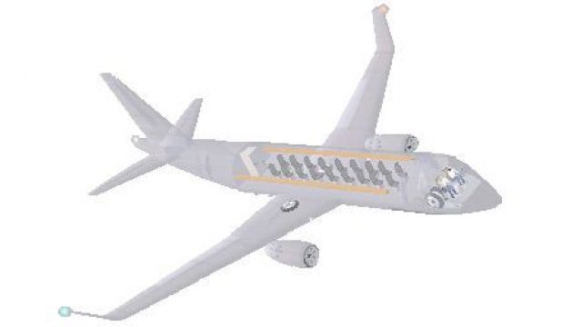 Screenshot 1 — Invisijet Regional Jet