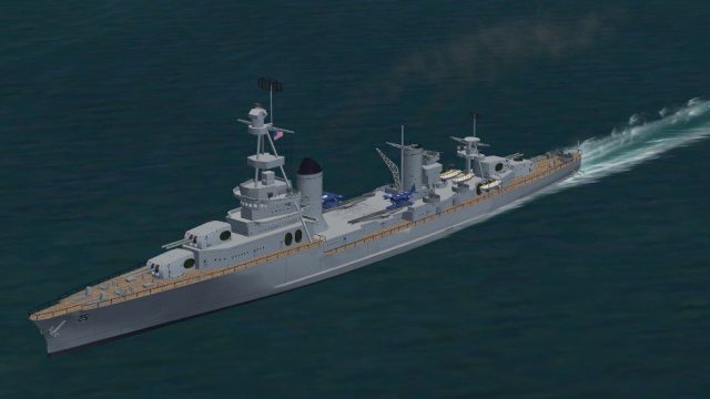Screenshot 1 — USS Salt Lake City CA-25