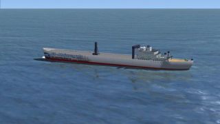 Screenshot 8 — Cargo Ship (Sail/Fly Versions)
