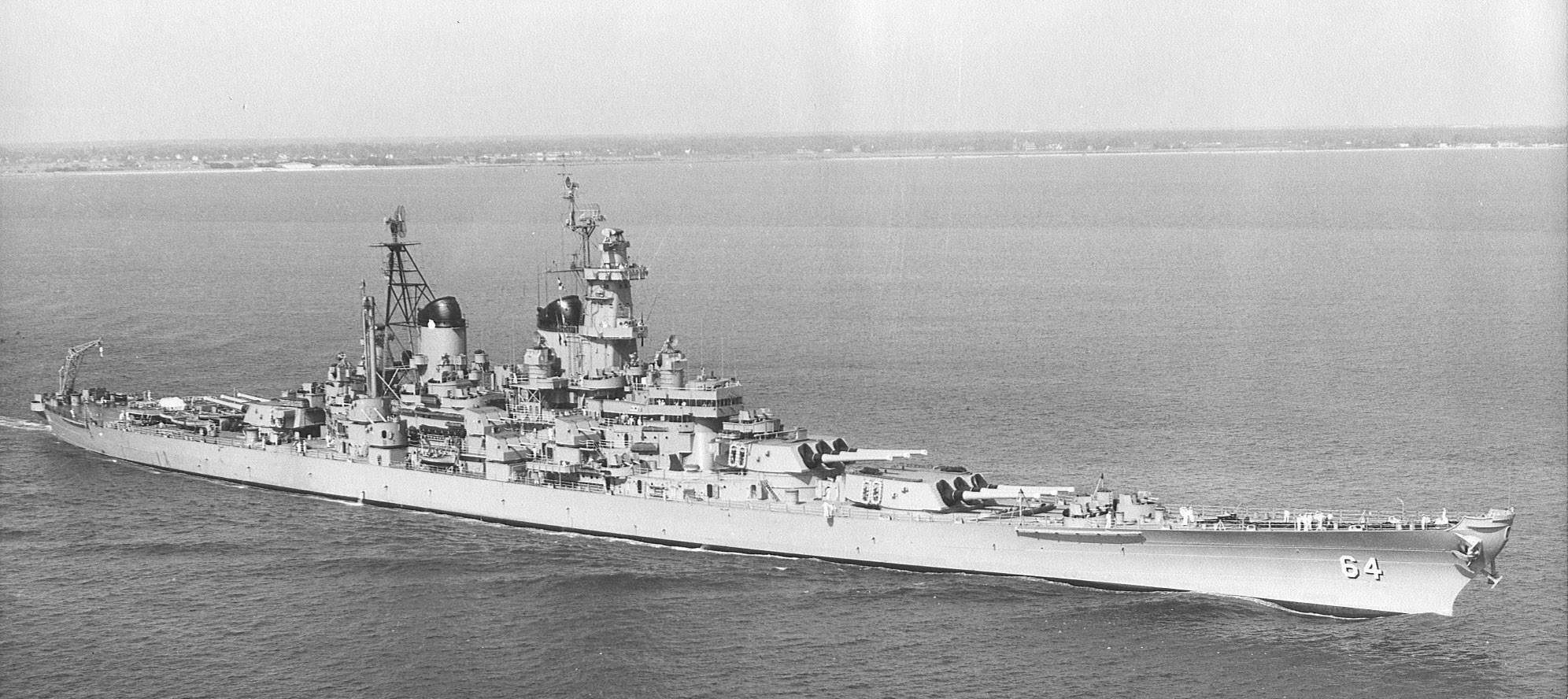 How Long Iowa Class Battleship