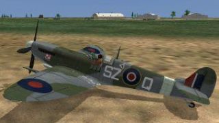 Screenshot 3 — CFS3 Spitfire F.IX, 316 "Warszawksi" Squadron