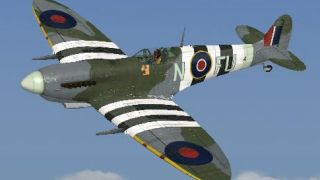 Screenshot 4 — CFS3 Spitfire LF.IX, 'K' & "N' 453 Sqn RAAF