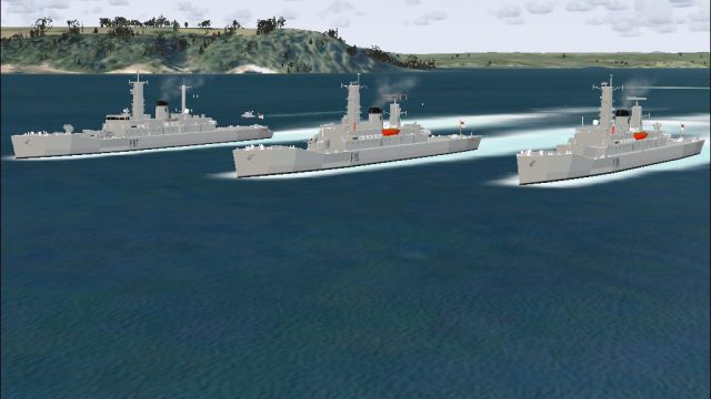 Screenshot 1 — Leander Class Frigates