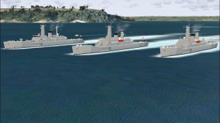Screenshot 1 — Leander Class Frigates