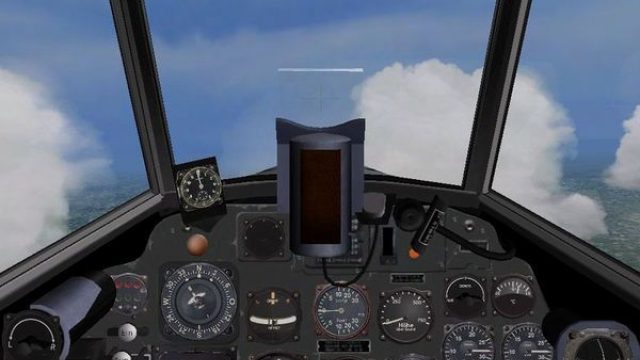 Screenshot 1 — CFS3 Messerschmitt BF 110 G-2 Package. Shared Components File. (gc110_01.zip)