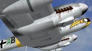 Screenshot 3 — CFS3 Messerschmitt BF 110 G-2 Package. Shared Components File. (gc110_01.zip)