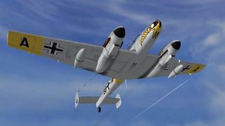 Screenshot 1 — CFS3 Bf 110G-2 Zerstoerer & Schlachtflugzeug