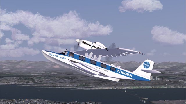 Screenshot 1 — Pan Am Dornier Seastar 'Runaway Girl'
