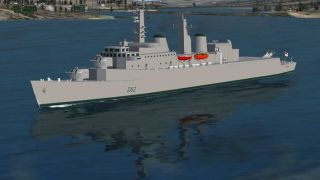 Screenshot 4 — Features For Pilotable Destroyers Of The County Class
