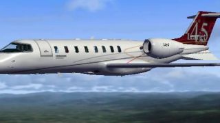 Screenshot 1 — TaxiJet Learjet 45