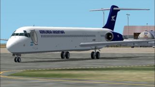 Screenshot 1 — SGA McDonnell Douglas MD83 Aerolineas Argentinas New Color