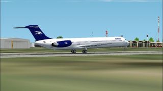 Screenshot 2 — SGA McDonnell Douglas MD83 Aerolineas Argentinas New Color