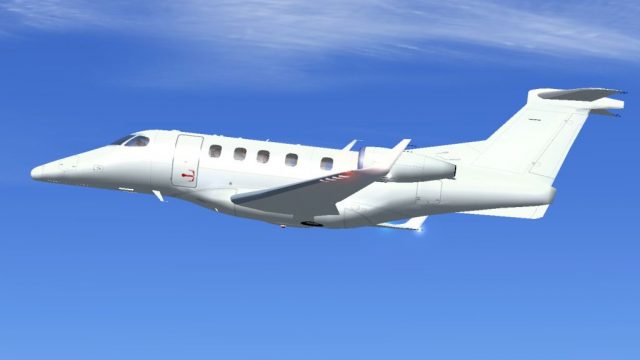 Screenshot 1 — Embraer Phenom 300 PP-XVJ Paint Kit