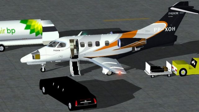 Screenshot 1 — Embraer Phenom 100