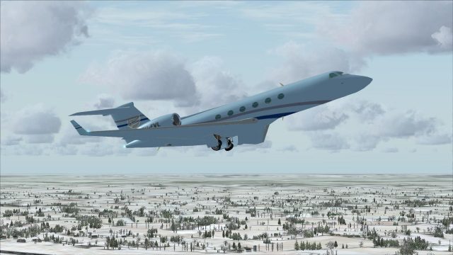 Screenshot 1 — Gulfstream G550