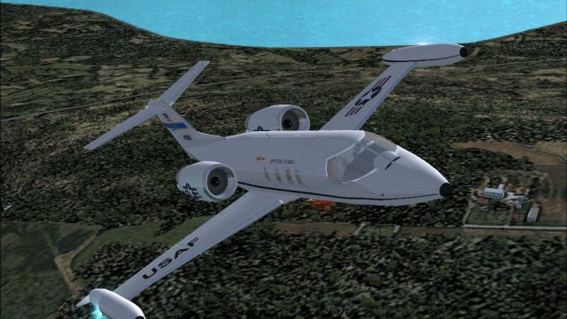 Screenshot 1 — Learjet 25D
