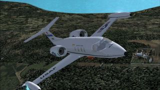 Screenshot 1 — Learjet 25D