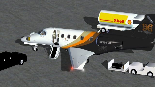 Screenshot 1 — Executive Express Embraer Phenom 300