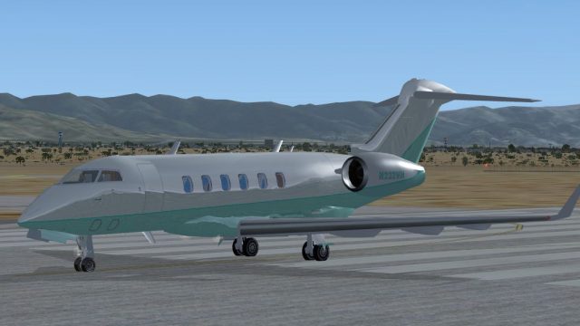 Screenshot 1 — Bombardier Challenger 300