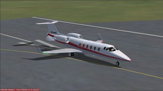 Screenshot 1 — Learjet 60