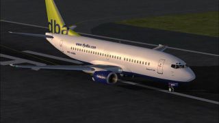 Screenshot 1 — FS2004/FS2002 Boeing 737-300 DBA
