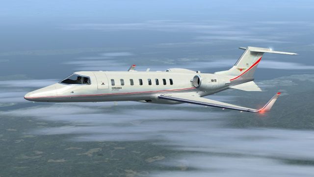 Screenshot 1 — Skyhearts Air Ambulance Learjet 45