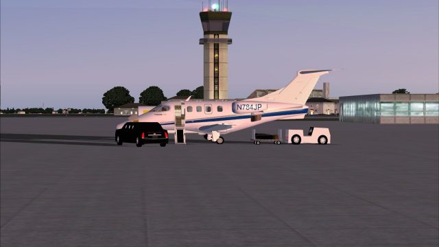 Screenshot 1 — Embraer Phenom 100 N784JP