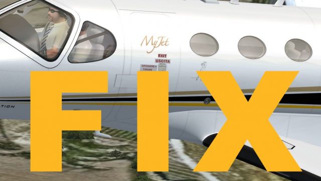 Screenshot 1 — MyJet Citation 510 Mustang Fix