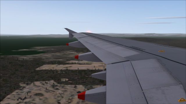 Screenshot 1 — Aerosoft Airbus X Wing Views
