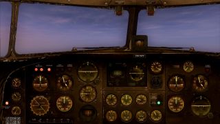 Screenshot 4 — Douglas DC-3 Widescreen 2D Panel