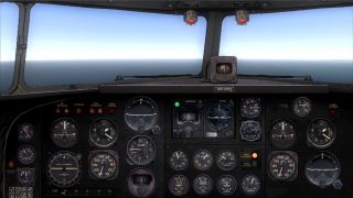 Screenshot 3 — Douglas DC-3 Widescreen 2D Panel