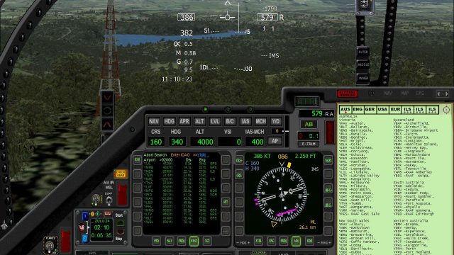 Screenshot 1 — F-111 Pig HUD Project - Revision 7