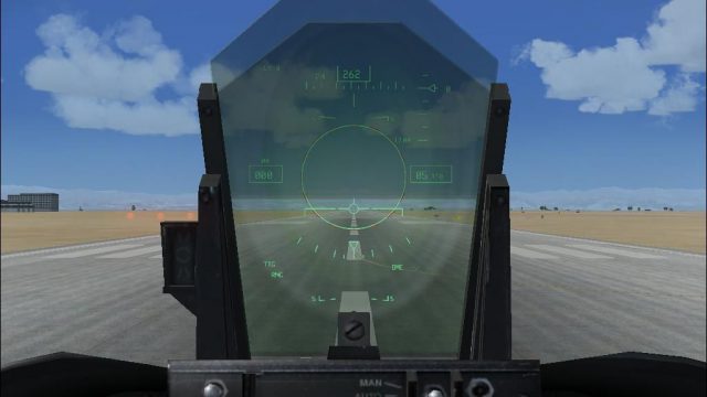 Screenshot 1 — CS Weapon VC 3dHUD For Acceleration F/A-18