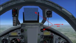 Screenshot 2 — Chance Vought F-8E Crusader VC Panel