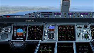 Screenshot 2 — Airbus A380 Panel