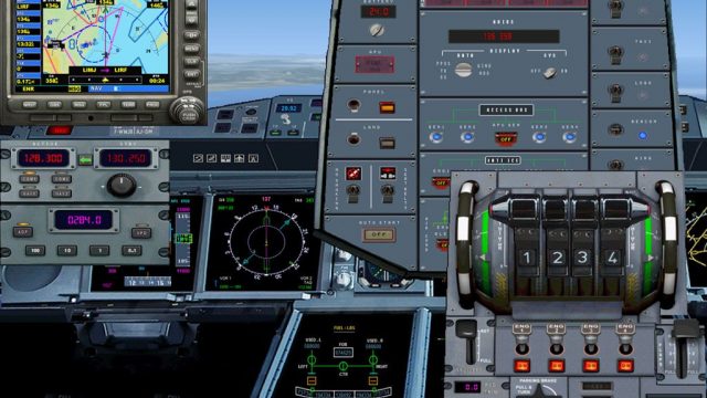 Screenshot 1 — Airbus A380 Panel