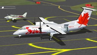 Screenshot 1 — Dehavilland Dash8-102 Air Canada JAZZ