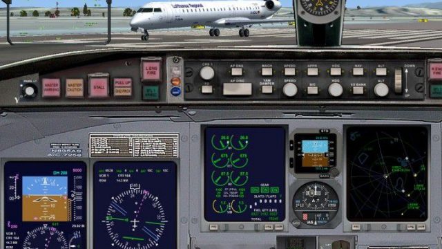 Screenshot 1 — Bombardier CRJ 700-900 Panel