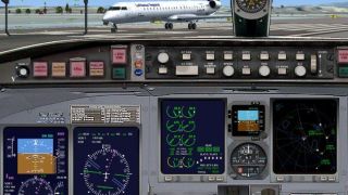 Screenshot 1 — Bombardier CRJ 700-900 Panel