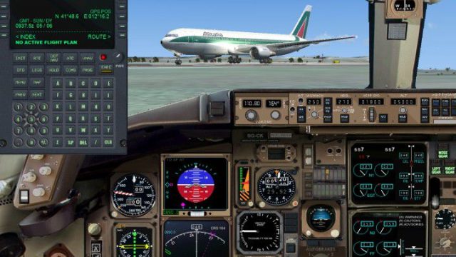 Screenshot 1 — Boeing 767-300 Panel