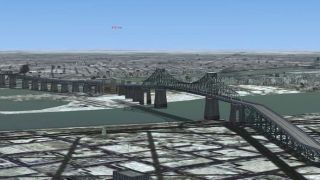 Screenshot 3 — Montreal Ponts de la Rive-Sud Scenery