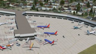 Screenshot 1 — Chicago Midway Int'l Airport Scenery
