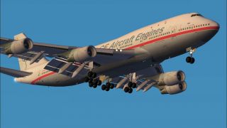 Screenshot 2 — Project OpenSky Boeing 747 400 v3 - GE Aircraft Engines Test