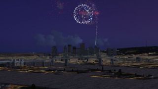 Screenshot 1 — Fireworks Of St. Jean Scenery