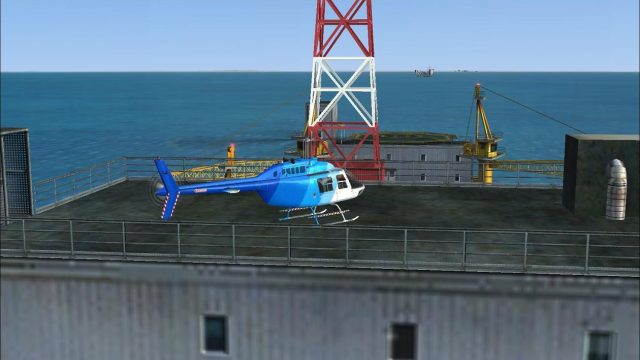 Screenshot 1 — Dubai Oil Rigs Scenery
