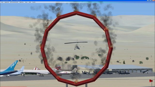 Screenshot 1 — Tonopah Air Show Scenery