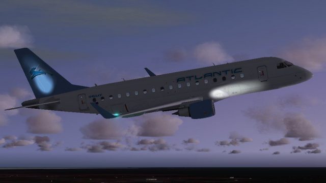 Screenshot 1 — Embraer 170 Atlantic Aviation.